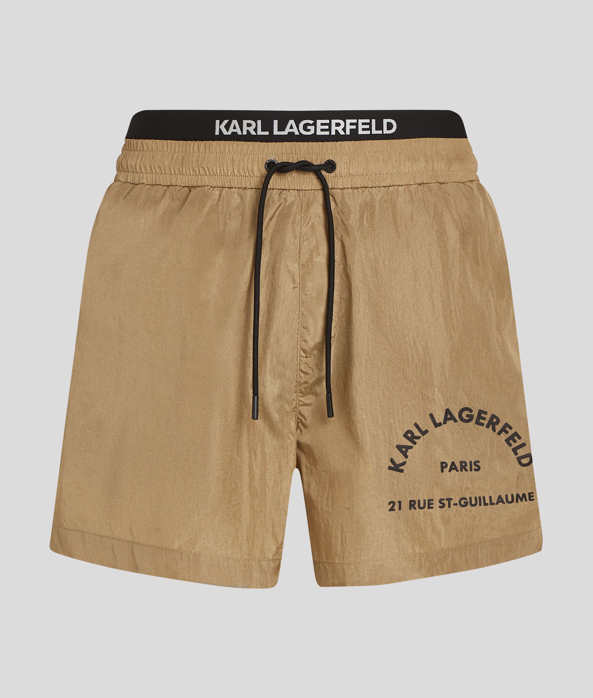 (image for) Clear RUE ST-GUILLAUME DOUBLE WAISTBAND BOARD SHORTS